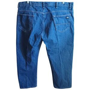 42x29 Vtg 90's Key Work Jeans Made In Mexico Casual Fit All Cotton